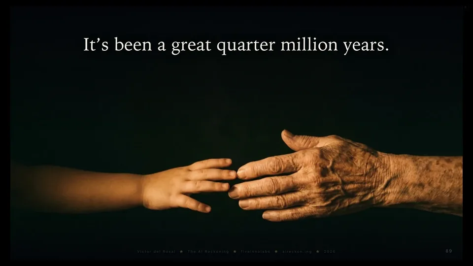 It’s been a great quarter million years.