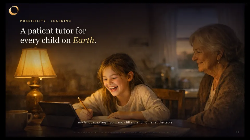 A patient tutor for every child on Earth.